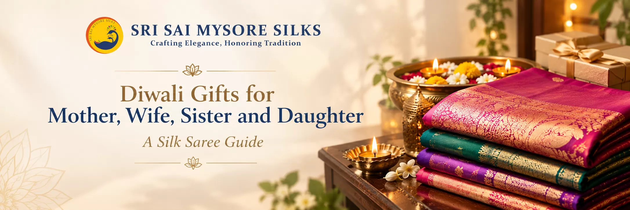 Diwali Gifts for Mother, Wife, Sister and Daughter: A Silk Saree Guide
